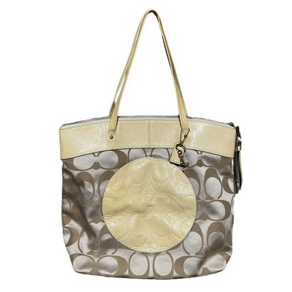 Coach Laura‎ Signature Large Tote Bag - Picture 1 of 11